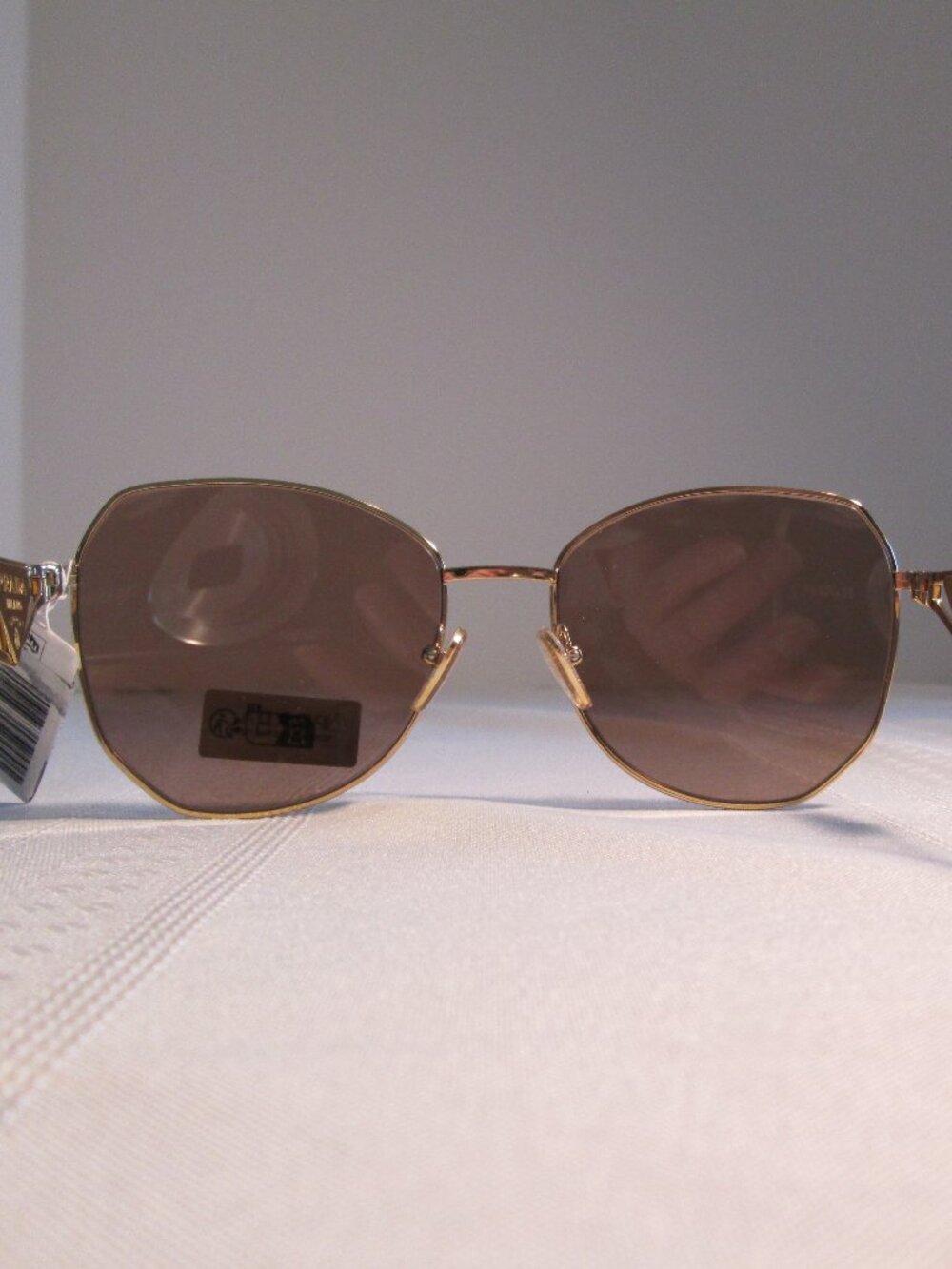 Prada SPR 57Y Sunglasses – Pale Gold | NWT - Picture 4 of 12